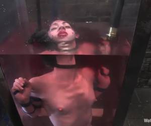 Crazy fetish adult video with fabulous pornstar Arachnia Webb from Waterbondage